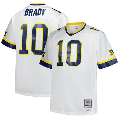 Michigan Wolverines 1999 Legacy Big & Tall White Football Jersey product image