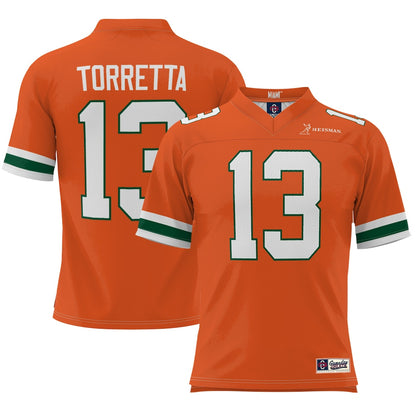 Miami Hurricanes Orange Football Jersey product image