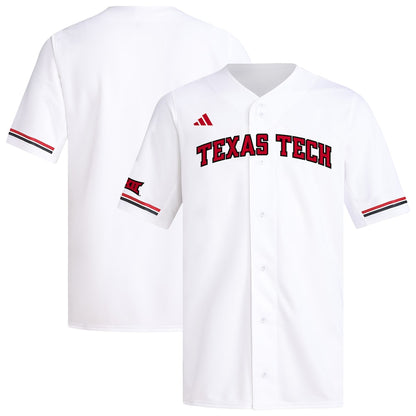 Texas Tech Red Raiders Replica White Baseball Jersey product image
