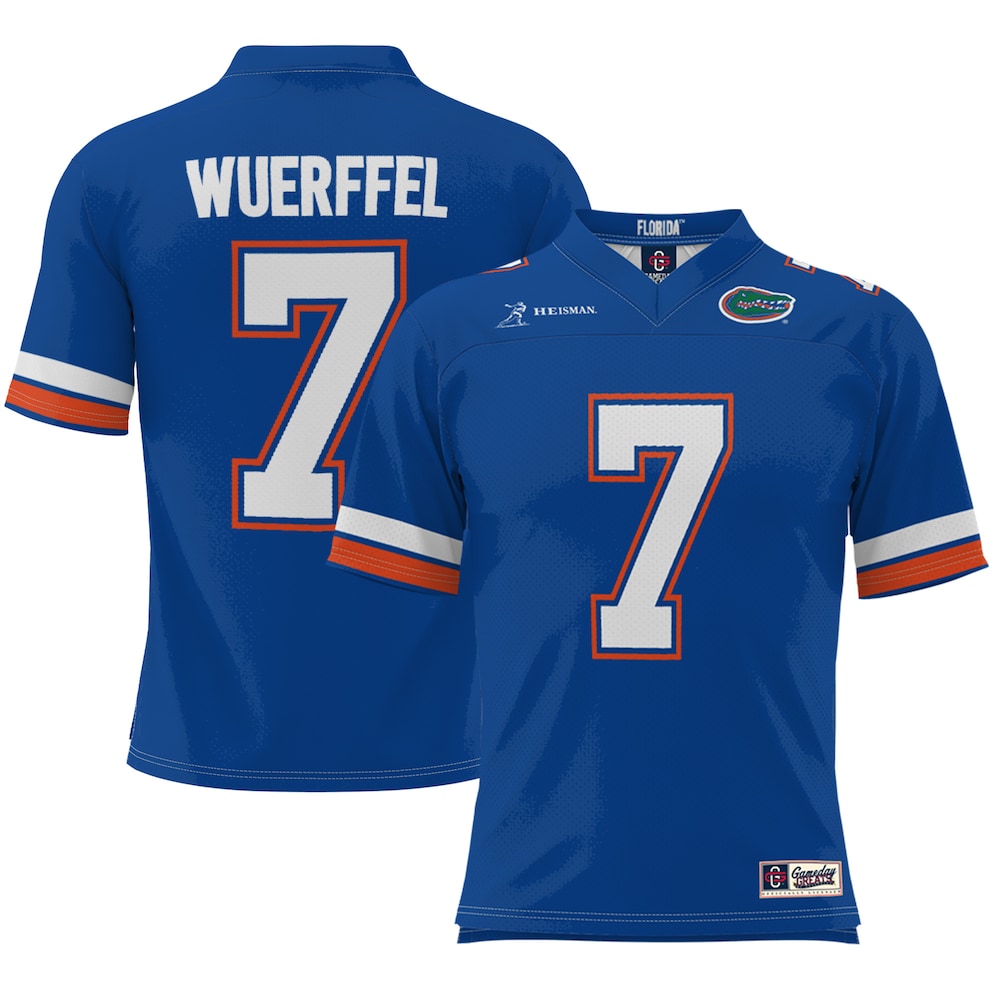 Florida Gators Royal Football Jersey product image
