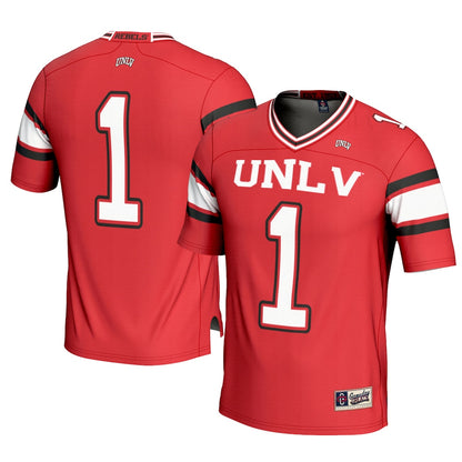 Unlv Rebels Gameday Greats Scarlet Football Jersey product image