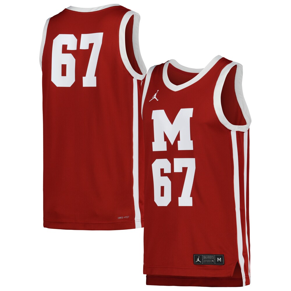 Morehouse Maroon Tigers Replica Maroon Basketball Jersey product image