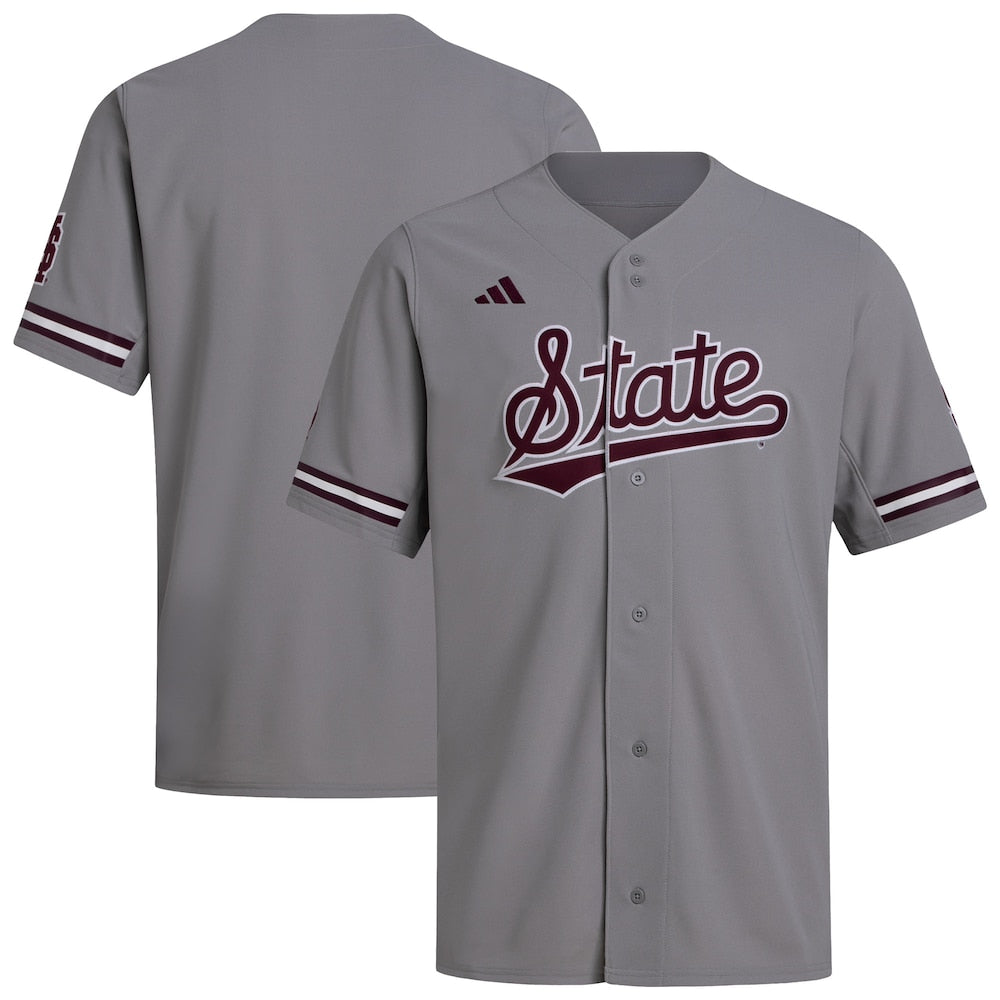 Mississippi State Bulldogs Replica Gray Baseball Jersey product image