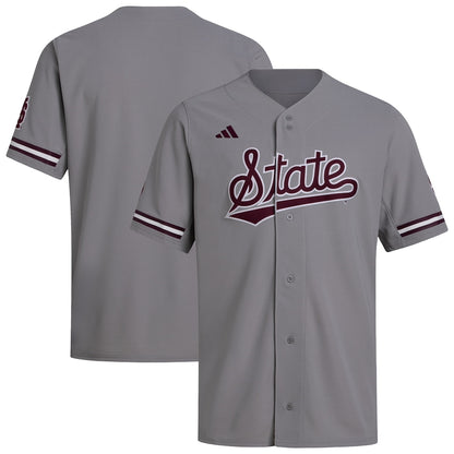 Mississippi State Bulldogs Replica Gray Baseball Jersey product image
