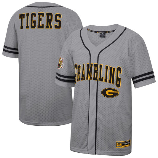 Grambling Tigers Gray Baseball Jersey product image