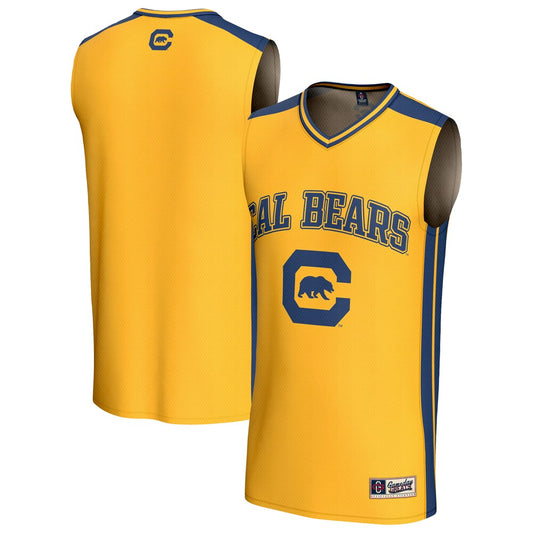Cal Bears Lightweight Gameday Greats Gold Basketball Jersey product image
