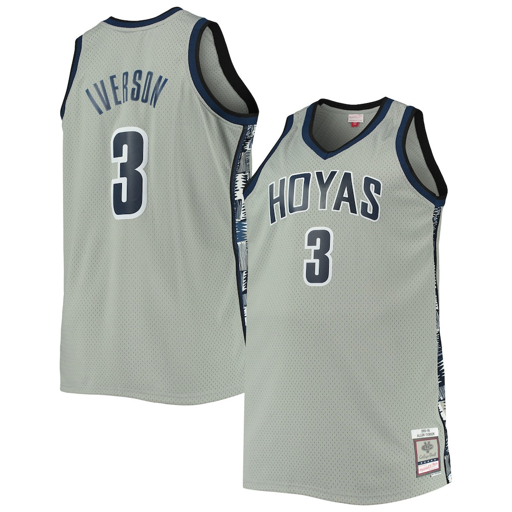 Georgetown Hoyas Replica Big & Tall Gray Football Jersey product image