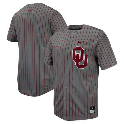 Oklahoma Sooners Replica Gray Baseball Jersey product image