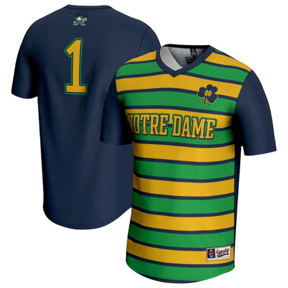 Notre Dame Fighting Irish Lightweight Gameday Greats Navy Soccer Jersey product image