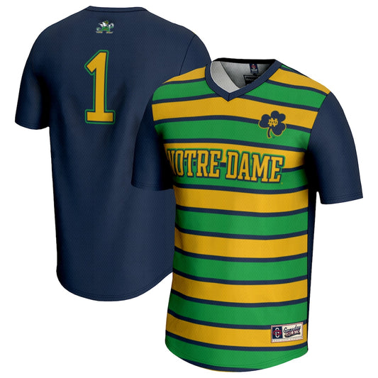 Notre Dame Fighting Irish Lightweight Gameday Greats Navy Soccer Jersey product image