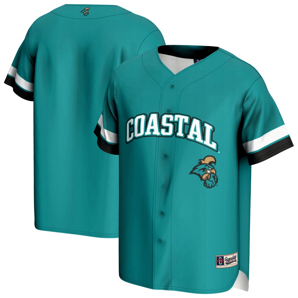 Coastal Carolina Chanticleers Gameday Greats Teal Baseball Jersey product image