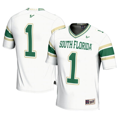 South Florida Bulls Gameday Greats White Football Jersey product image