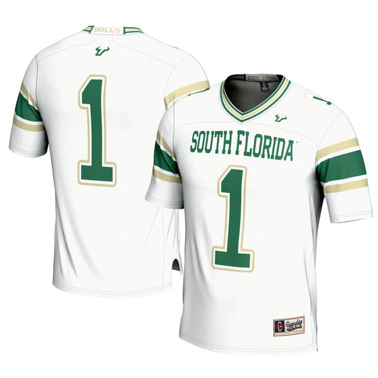 South Florida Bulls Gameday Greats White Football Jersey product image