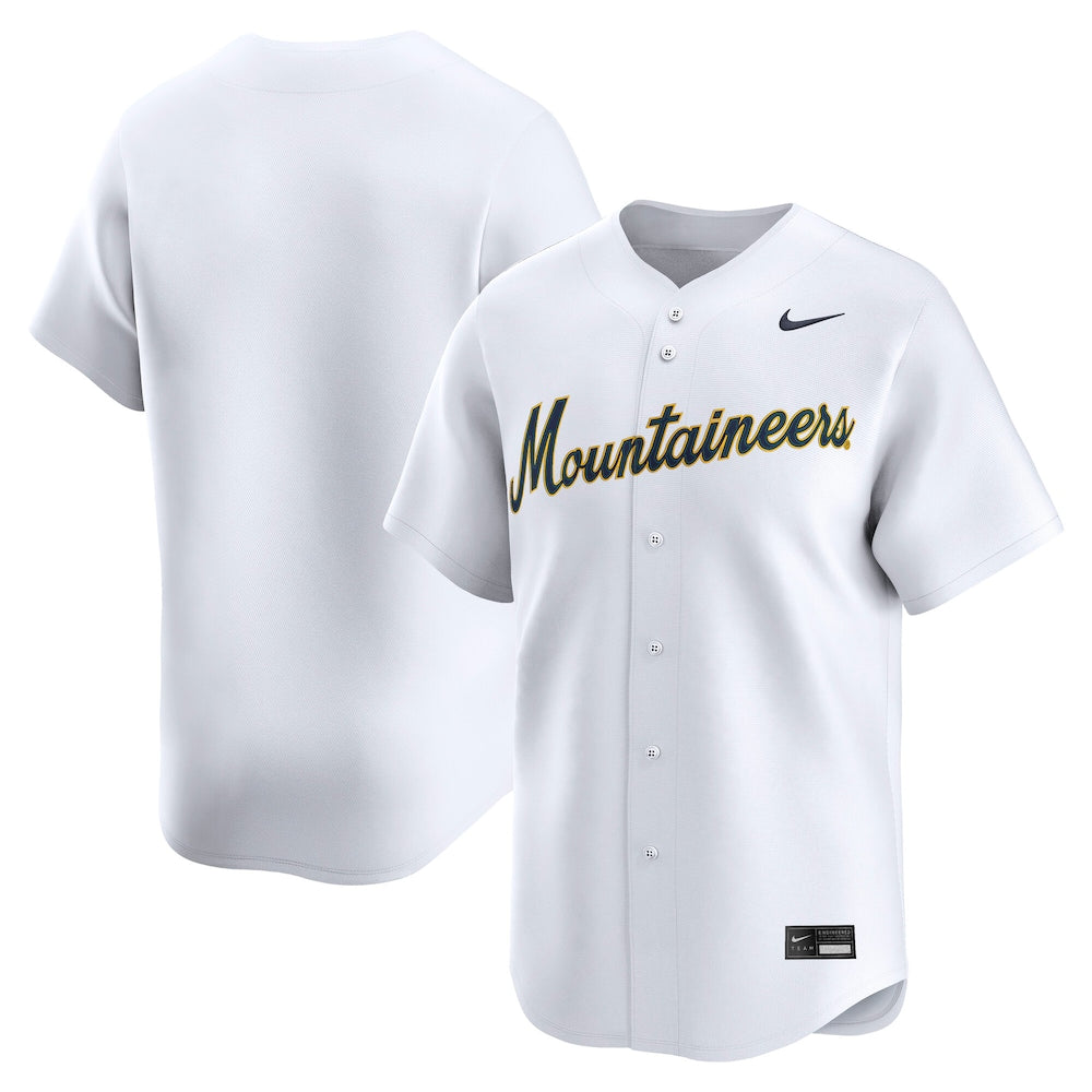 West Virginia Mountaineers Limited White Baseball Jersey product image