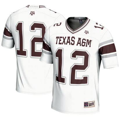 Texas A&m Aggies Lightweight Gameday Greats White Football Jersey product image