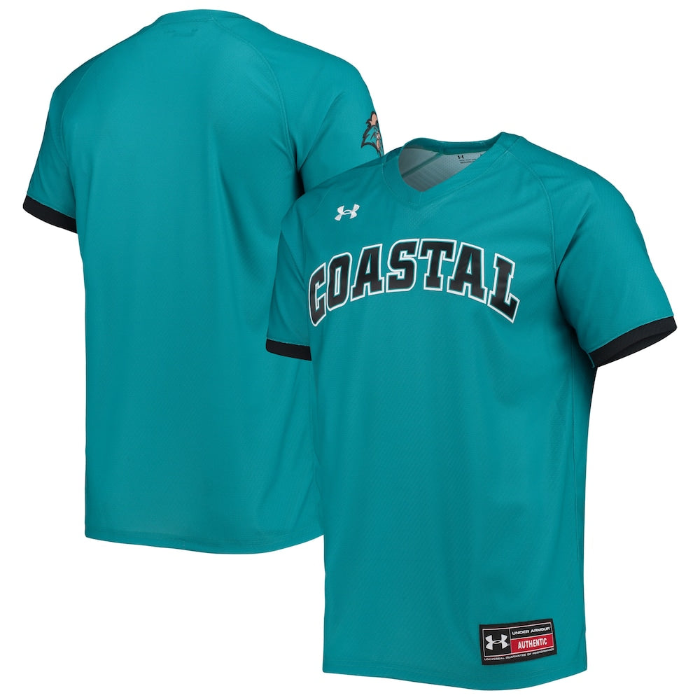 Coastal Carolina Chanticleers Replica Teal Baseball Jersey product image