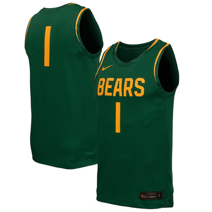 Baylor Bears Replica Green Basketball Jersey product image