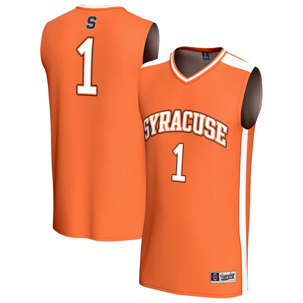 Syracuse Orange Lightweight Gameday Greats Orange Basketball Jersey product image