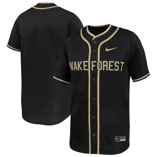 Wake Forest Demon Deacons Limited Black Baseball Jersey product image