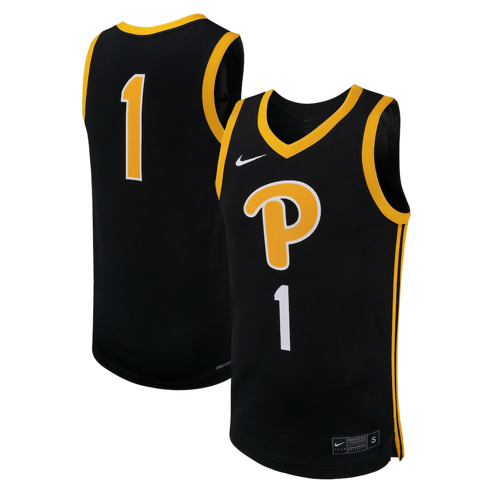 Pitt Panthers Replica Black Basketball Jersey product image