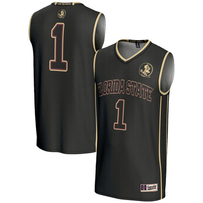 Florida State Seminoles Lightweight Gameday Greats Black Basketball Jersey product image