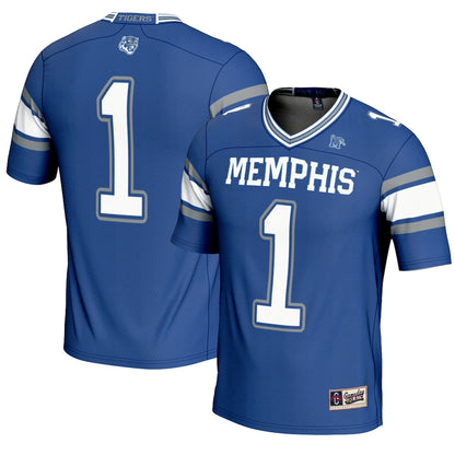Memphis Tigers Gameday Greats Royal Football Jersey product image