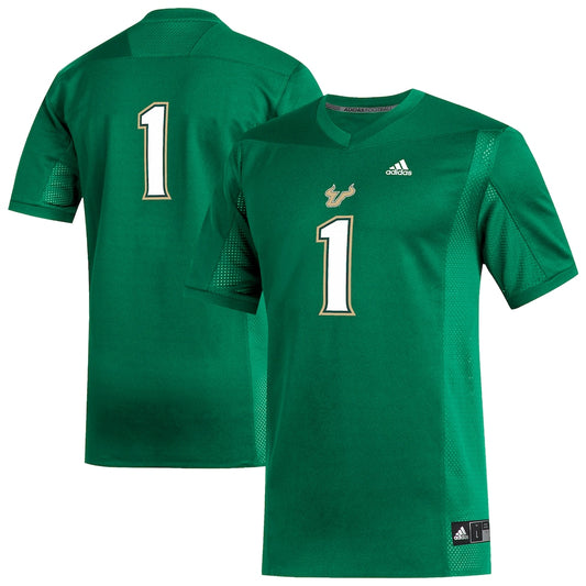 South Florida Bulls #1 Replica Green Football Jersey product image