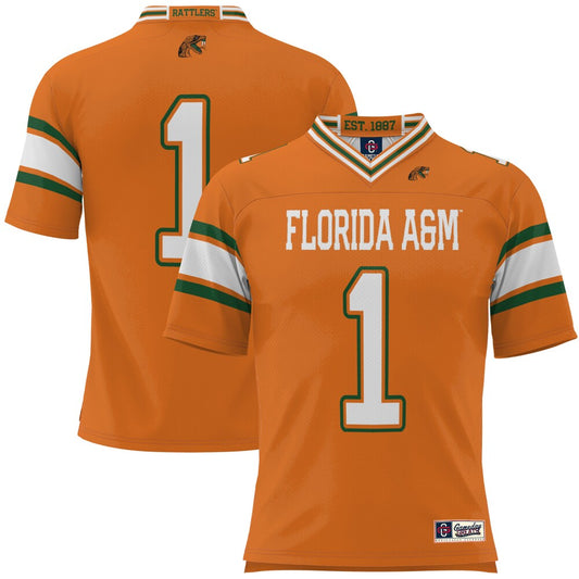 Florida A&m Rattlers Gameday Greats Orange Football Jersey product image