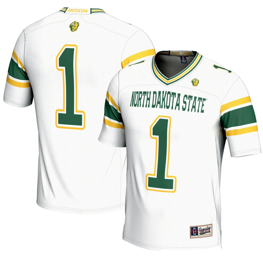 Ndsu Bison Gameday Greats White Football Jersey product image