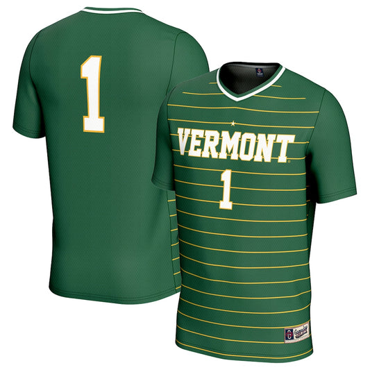 Vermont Catamounts 2024 Lightweight Gameday Greats Green Soccer Jersey product image