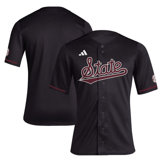 Mississippi State Bulldogs Replica Black Baseball Jersey product image