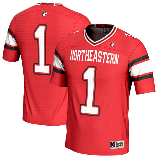 Northeastern Huskies Lightweight Gameday Greats Red Football Jersey product image