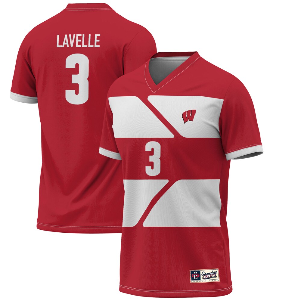 Wisconsin Badgers Lightweight Gameday Greats Red Soccer Jersey product image