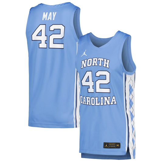 North Carolina Tar Heels Replica Blue Basketball Jersey product image