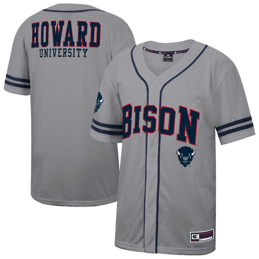 Howard Bison Gray Baseball Jersey product image