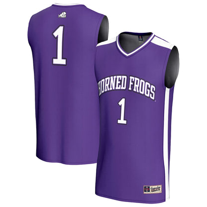 TCU Horned Frogs Lightweight Gameday Greats Purple Basketball Jersey product image