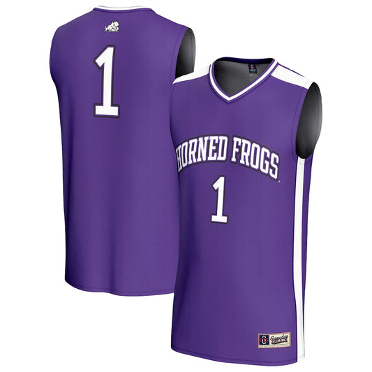 TCU Horned Frogs Lightweight Gameday Greats Purple Basketball Jersey product image