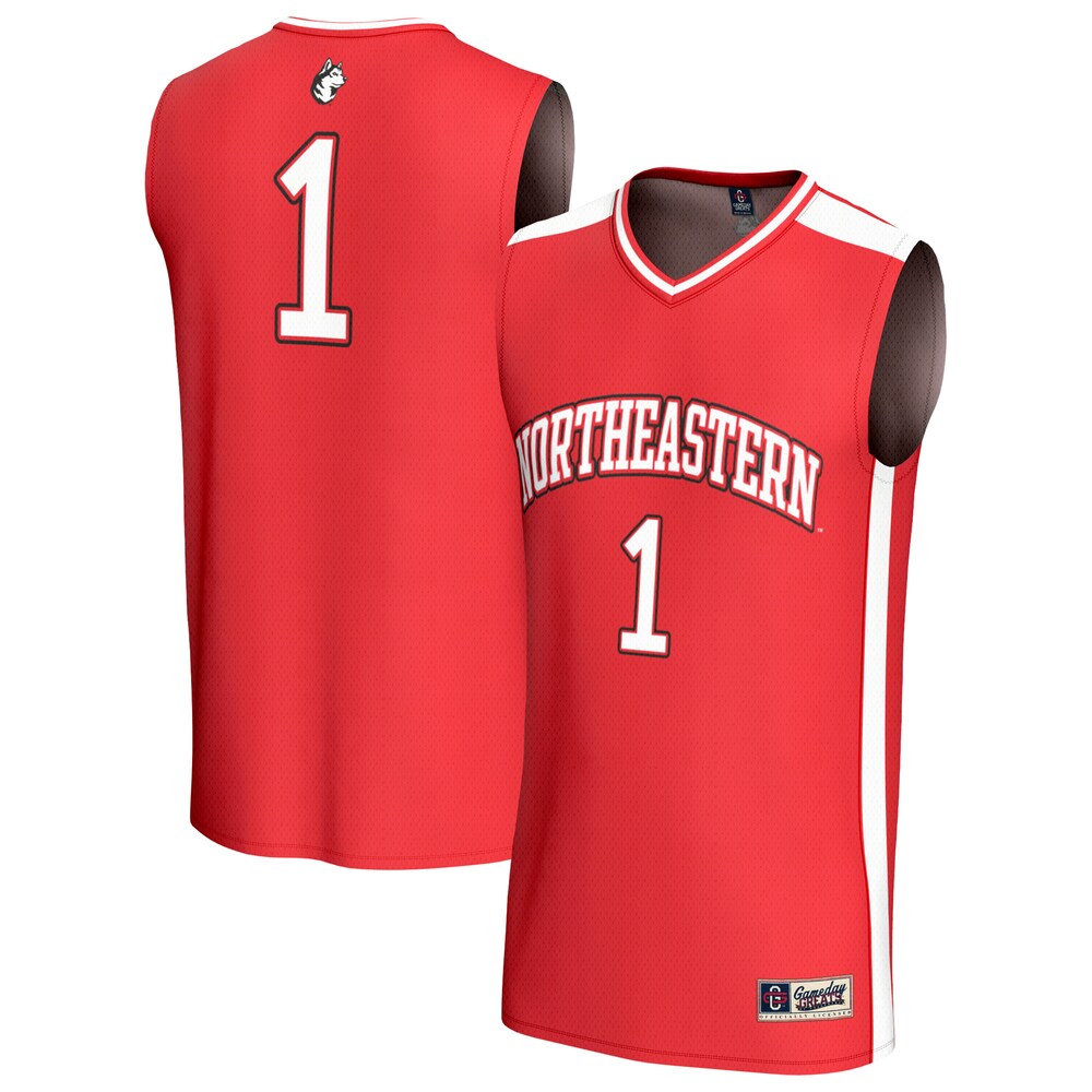Northeastern Huskies Lightweight Gameday Greats Red Basketball Jersey product image