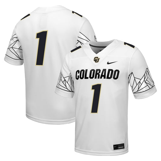 Colorado Buffaloes Game Untouchable White Football Jersey product image