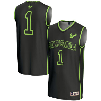 South Florida Bulls Lightweight Gameday Greats Black Basketball Jersey product image