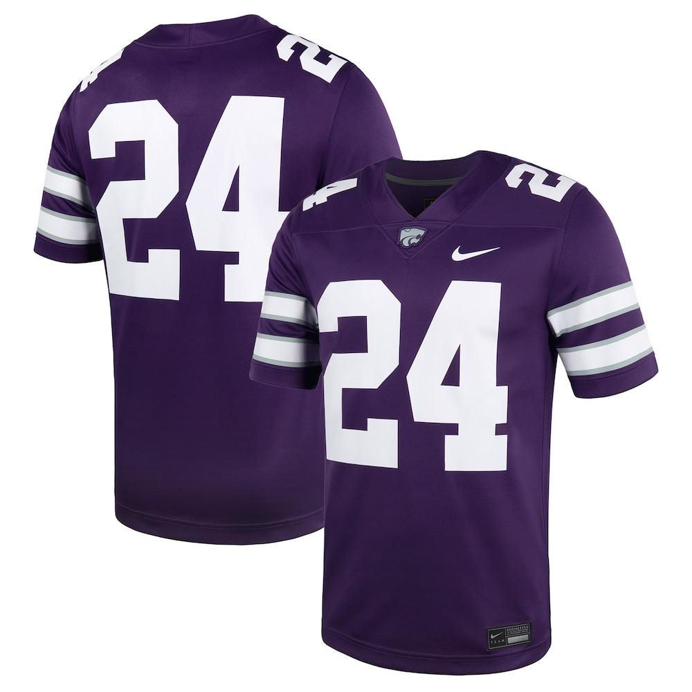 Kansas State Wildcats #24 Untouchable Purple Football Jersey product image