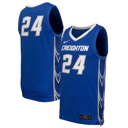 Creighton Bluejays Replica Blue Basketball Jersey product image