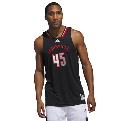 Louisville Cardinals #45 Swingman Black Football Jersey product image