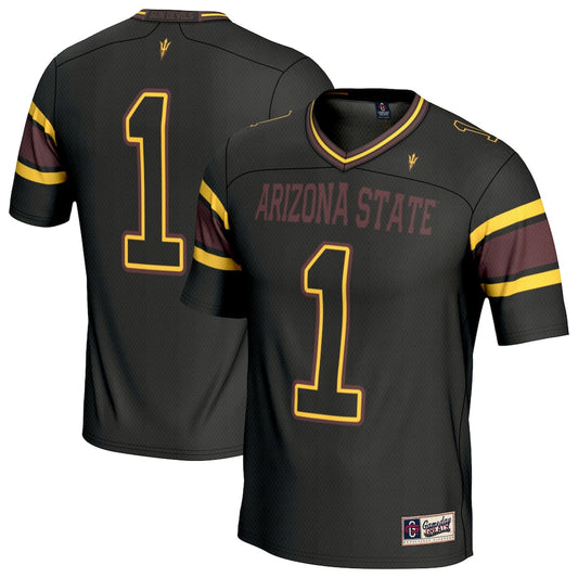 Arizona State Sun Devils Lightweight Gameday Greats Black Football Jersey product image