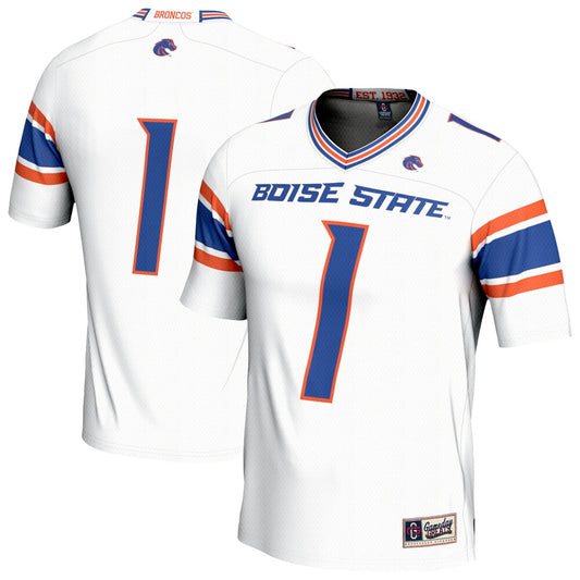 Boise State Broncos Lightweight Gameday Greats White Football Jersey product image