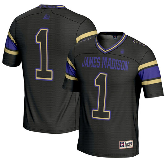 James Madison Dukes Gameday Greats Black Football Jersey product image