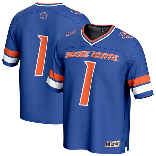 Boise State Broncos Lightweight Gameday Greats Royal Football Jersey product image