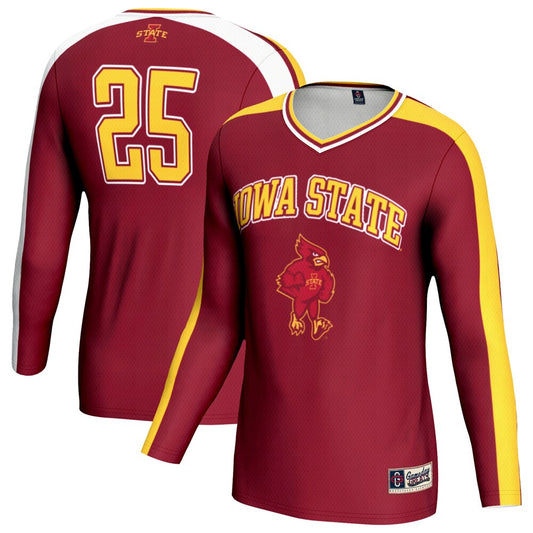 Iowa State Cyclones 1991 Lightweight Gameday Greats Cardinal Football Jersey product image