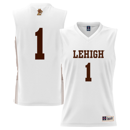 Lehigh Mountain Hawks 1917 Lightweight Gameday Greats White Basketball Jersey product image