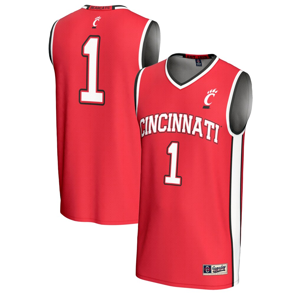 Cincinnati Bearcats 1966 Lightweight Gameday Greats Red Basketball Jersey product image